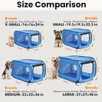 Beatrice Home Fashions Portable, Collapsible, Pop Up Kennel Travel Cat and Dog - Image 3