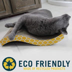 Our Pets OurPets The Wave Curved Catnip Cat Scratcher - Image 4