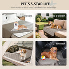 gogobunny 3X Stronger Waterproof Pet Blanket, Scratch Proof Furniture Protector - Image 3