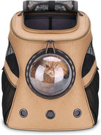 LOLLIMEOW Large Pet Carrier Backpack, Bubble Backpack Carrier by Lollimeow
