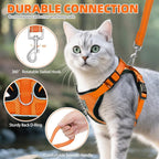 PUPTECK Cat Harness and Leash Set Escape Proof Reflective Cat Walking Harness - Image 6