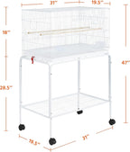 Yaheetech 47-inch Flight Bird Cages - Image 3