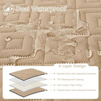 hyha Waterproof Dog Blanket, Soft Dog Bed Cover Pet Blankets, Waterproof Sofa - Image 2