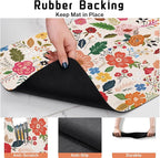 Absorbent Pet Dog Bowl Mat for Food and Water, Pet Cat Food Feeding Mat - Image 4