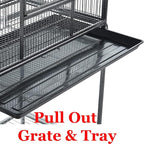 54" Large Wrought Iron Breeding Flight Canary Parakeet Cockatiel Lovebird Finch - Image 6