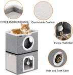 URPOWER 2 Story Cat Bed, Large Cat House - Image 4