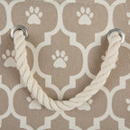 Bone Dry 6192 Pet Storage Collection Lattice Paw Print, Medium Rectangle - Image 4