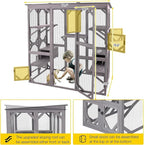 Aivituvin Catio Outdoor Cat Enclosure - Image 7