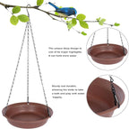 Hanging Bird Bath for Outside, VUWEZ Hanging Birdbath & Bird Feeder for Outdoors - Image 3