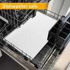 Ptlom Pet Placemat for Dog and Cat, Waterproof Silicone Pet Feeding Bowl Mats - Image 8