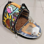 Hamiledyi Hamster Carrier Bag Gerbil Outgoing Travel Pouch Sugar Glider - Image 5