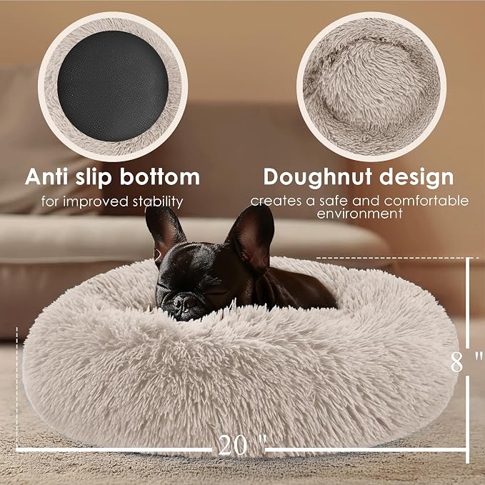 Hoewina Dog & Cat Bed, 20in Cat Beds - Image 3