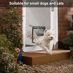 Ownpets Pet Screen Door, Inside Door 8x10x0.4 inch, Lockable Magnetic Flap - Image 8