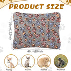 Tuanse 4 Pack Ultra Soft Dog Cat Bed Mat Small Animal Guinea Pig Bed - Image 2