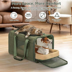 Petsfit 19x12x12 Pet Carrier for Large Cats, Soft-Sided Small Dog Travel Carrier - Image 5