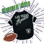 NFL Las Vegas Raiders Dog & Cat T-Shirt, Small. Football PET TEE - Image 4