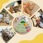 Gefryco Cat Toys 4-Tier Roller Track, Turntable Cat Tower Toy - Image 5