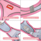 YIMEIS Dog Harness and Leash Set, No Pull Soft Mesh Pet Harness, Reflective - Image 3