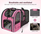 Pecute Cat Backpack Carrier Expandable, Pet Backpack - Image 3