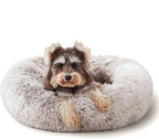 WESTERN HOME WH Calming Dog & Cat Bed, Anti-Anxiety Donut Cuddler Warming Cozy - Image 4