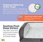 Serta Orthopedic Supportive Foam Quilted Couch Dog Bed - Image 4
