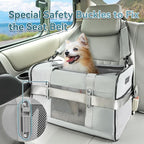 Petsfit Travel Pet Carrier for Large Cats, Soft-Sided Dog Car Travel Carrier - Image 3