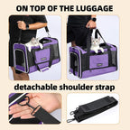 Cat Carrier Soft-Sided Travel Bag - Image 6