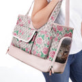Dog Carrier, Cat Carrier, Pet Carrier, Foldable Waterproof Premium PU Leather by WelcomeToJohomviin