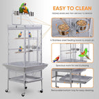 ZENY 61-inch Large Parrot Cockatiel Bird Cages - Image 5