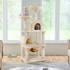 Yaheetech 62.5inches Cat Tree Cat Tower Kitten Condo - Image 9