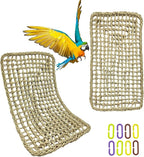 Large Bird Seagrass Mat 24 × 14 ''Natural Seagrass Woven Bird Net Hammock by Hamiledyi