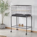 Yaheetech 47-inch Rolling Breeding Flight Bird Cages - Image 2