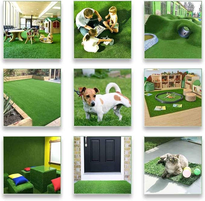 ALTRUISTIC Artificial Grass 3FTX47FT, Realistic Fake Grass Deluxe Turf - Image 8