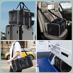 Petskd Pet Carrier 17x11x10.5 Delta American United Airline Approved, Pet - Image 8