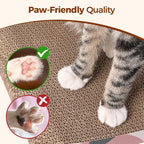 ComSaf Cat Scratcher Carboard Pad 32"x10", Large Cat Scratcher Bed - Image 5