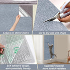 Cat Scratching Mat, 118.5"x15.9" Trimmable Self-Adhesive Cat Scratch Carpet - Image 6