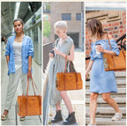 Fashion Dog Purse Pet Carrier Leather Bag - Image 6