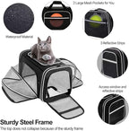 TSA Airline Approved Large Pet Travel Carrier, 4 Sides Expandable - Image 5