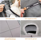 Dog Carrier Backpack, Pet Front Carrier Backpack Legs Out Dog Chest Carrier - Image 4