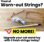 Replacement Strings for Cat Wands, 3 Pieces - Image 2