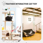 Interactive Cat Toys for Indoor Cats, Automatic Hanging Electric Cat Teaser - Image 7