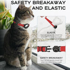 AirTag Cat Collars, Stretchy Collar - Image 2