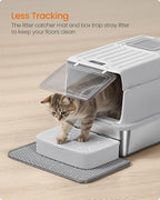 Feandrea Stainless Steel Cat Litter Box - Image 7