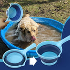 Dog Bath Rinse Cup, Portable Foldable Dog Bath Tubs Accessories, Dog Shower - Image 2