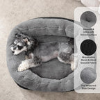 INVENHO Small Dog Bed Orthopedic Warming Soft Calming Sleeping Durable - Image 2