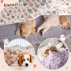 Tatuo 4 Pcs Dog Blanket for Pet Cat Blankets Indoor Puppy Teething Stuff Toys - Image 6