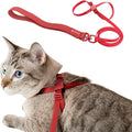 Cat Harness and Leash 2-in-1, Escape Proof Anti-Chocking Harness Adjustable by BuddyArmor