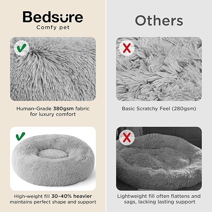 Bedsure Calming Cat Beds for Indoor Cats - Image 3