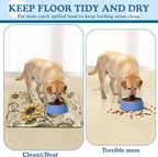 Vintage Sunflower Pet Feeding Mat - Image 5