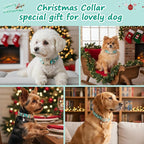 Christmas Dog Collar，Soft Cotton Dog Collars - Image 2